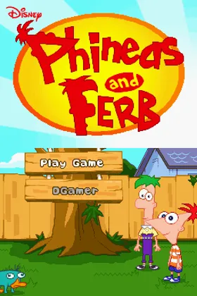 Phineas and Ferb (USA) (Rev 1) screen shot title